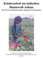 Studie: "Kinderarbeit im indischen Baumwollanbau" / Deutsche Welthungerhilfe/ Download pdf