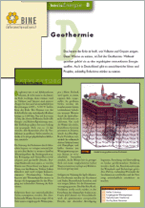 Geothermie: Basis-Energie-Info/ BINE