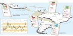 Infografik: Die wichtigsten Rohstoffexporte Lateinamerikas / Großansicht als pdf-Datei, DIE ZEIT 11/ 10.3.2005, S.28