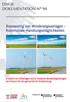DStGB: Repowering von Windenergieanlagen