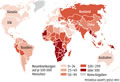 Tuberkulose-Verbreitung-2010:  Grafik Großansicht
