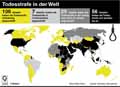 Todesstrafe_Welt 2018: Globus Infografik 12455/ 11.05.2018