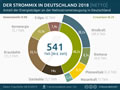 Stromreport: Netto-Strommix 2018 Deutschland